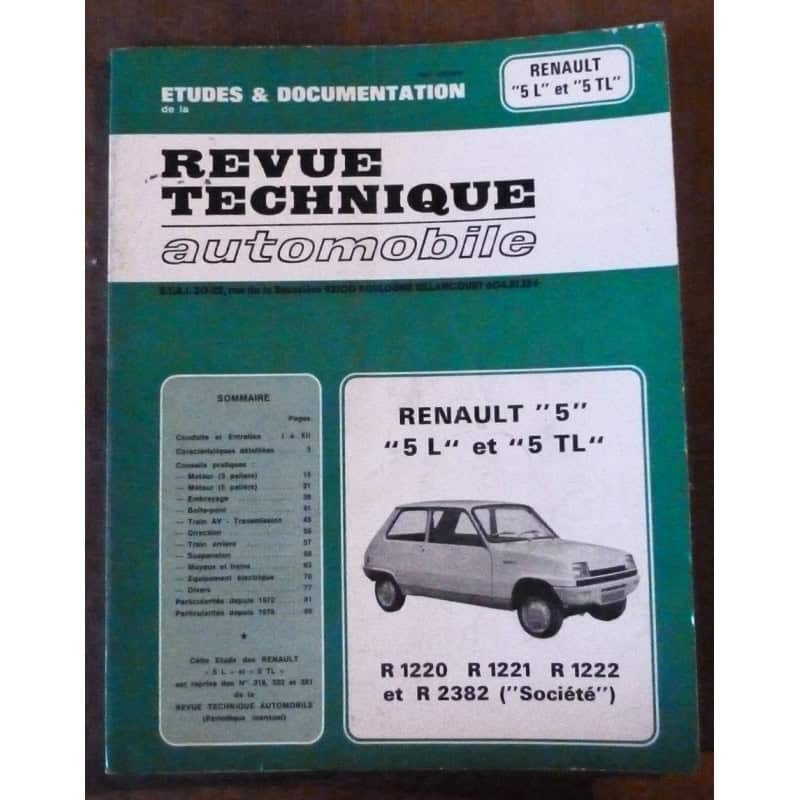 copy of Dauphine Revue Technique Renault