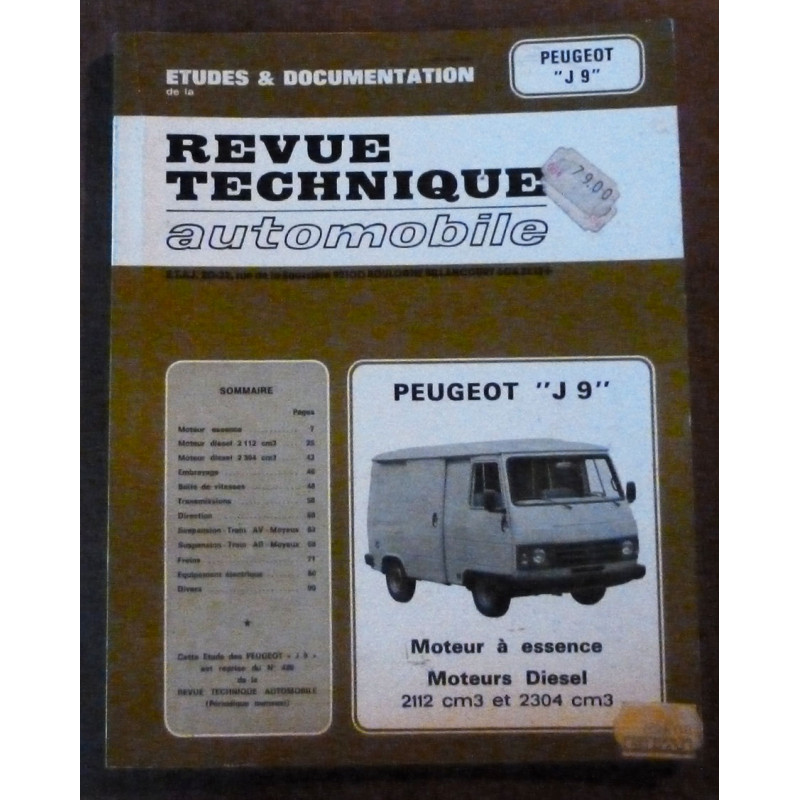 copy of J7 Die Revue Technique Peugeot Indenor