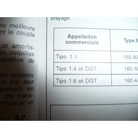 Tipo Tempra Revue Technique Fiat