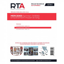 MERCEDES-BENZ Sprinter de 2009 à2018

Type W906

RTA0861 - editions ETAI