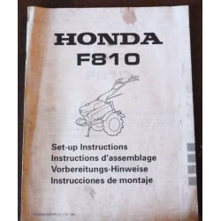 HONDA F810

Manuel d'assemblage

Ref : MU-HON-F810