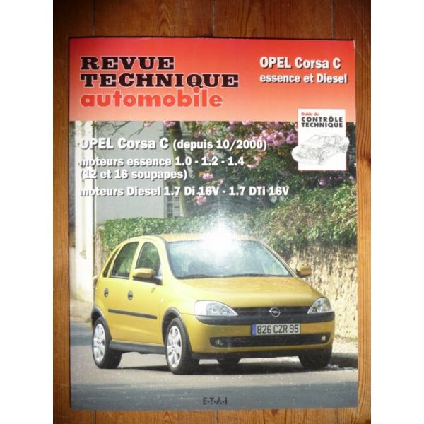 Corsa C 00- Revue Technique Opel
