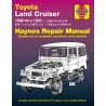Land Cruiser FJ-series 68-82 Revue Technique Haynes TOYOTA Anglais