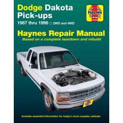 Dakota Pick-up 87-96 Revue technique Haynes DODGE Anglais
