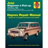 Wagoneer Grand Wagoneer Cherokee Revue Technique Haynes JEEP Anglais