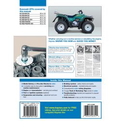 Bayou Prairie ATVs 86-11 Revue technique Haynes KAWASAKI Anglais