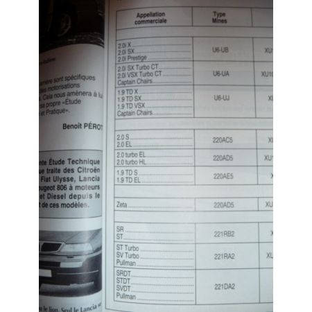 Ulysse-Zeta Revue Technique Fiat Lancia