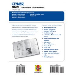 Stern 64-86 Revue technique Haynes Clymer OMC Anglais