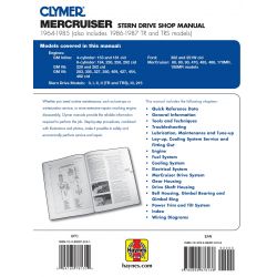 Stern 64-87 Revue technique Haynes Clymer MERCRUISERAnglais