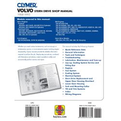 Stern 68-93 Revue technique Haynes Clymer VOLVO Anglais