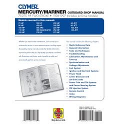 75-275 HP 94-97 Revue technique Haynes Clymer MERCURY Anglais