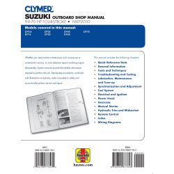 9.9-70 HP 97-00 Revue technique Haynes Clymer SUZUKI Anglais