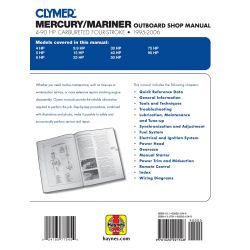 4-90 HP Revue technique Haynes Clymer MERCURY Anglais