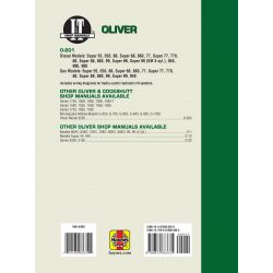 Cmpltn O10 O7 O13 O11A Revue technique Clymer OLIVER Anglais