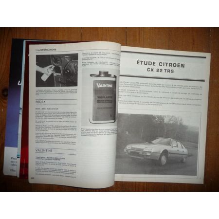 CX 22 TRS Revue Technique Citroen