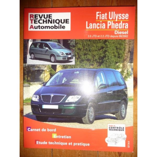 Ulysse Phedra 02- Revue Technique Fiat Lancia
