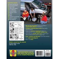 MPV 89-98Revue technique Haynes MAZDA Anglais