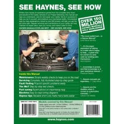 Caddy Die 04-15 Revue technique Haynes VW Anglais