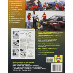 Patrol98-14 Revue technique Haynes NISSAN Anglais