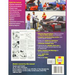 Land Cruiser 98-07 Revue technique Haynes TOYOTA Anglais
