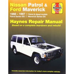 PATROL MAVERICK 88-97Revue Technique Haynes NISSAN FORD Anglais