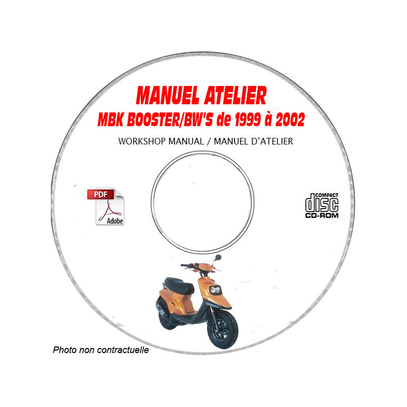 BOOSTER BW 99-02 Manuel Atelier CDROM MBK-YAMAHA