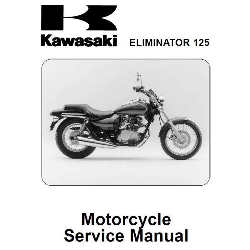 125 Eliminator 98-09 - Manuel cles USB KAWASAKI Anglais