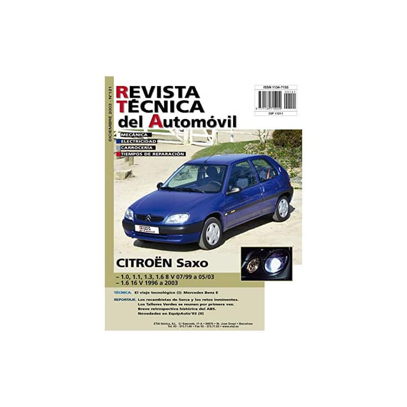 SAXO FASE 1 et 2  Ess. 96-03 - Revue Technique CITROEN Espagnol