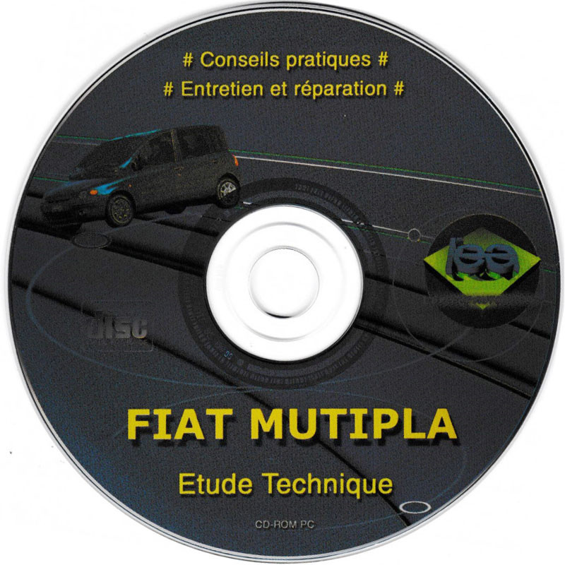 FIAT Multipla depuis 01/1999 CD-LEA0407 -Revue Technique L expert  automobile CD-ROM