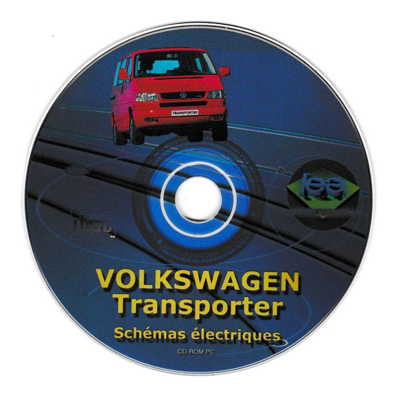 manuel sur cd-rom VOLKSWAGEN Transporter de 1991 à 2002