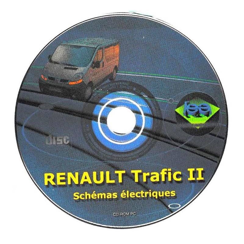 Trafic II 01-  - Manuel CD-ROM Elec RENAULT