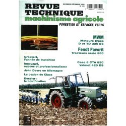 Favorit 600 Revue Technique Agricole Fendt