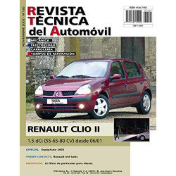 CLIO II FASE 1  98-01 - Revue Technique RENAULT Espagnol