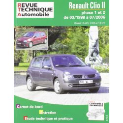 Clio II Die 98-06 Revue Technique Renault
