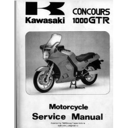 1000GTR - Concours 86-00 - Manuel cles USB KAWASAKI Anglais