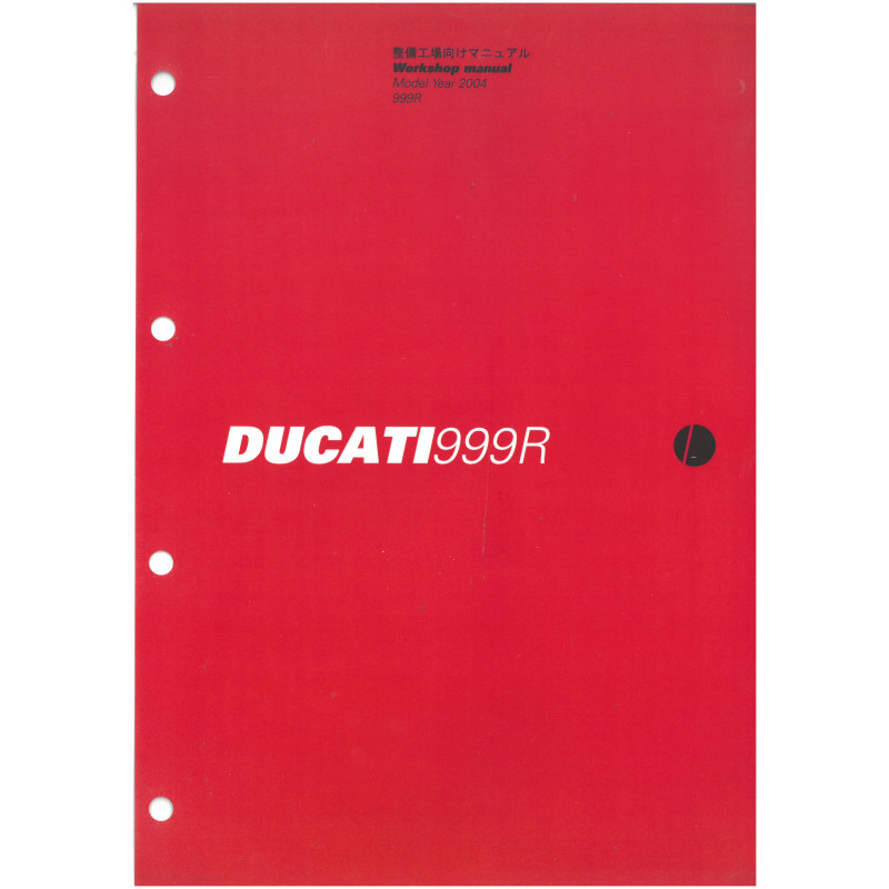 999R 2004 - Manuel Atelier Ducati Anglais
