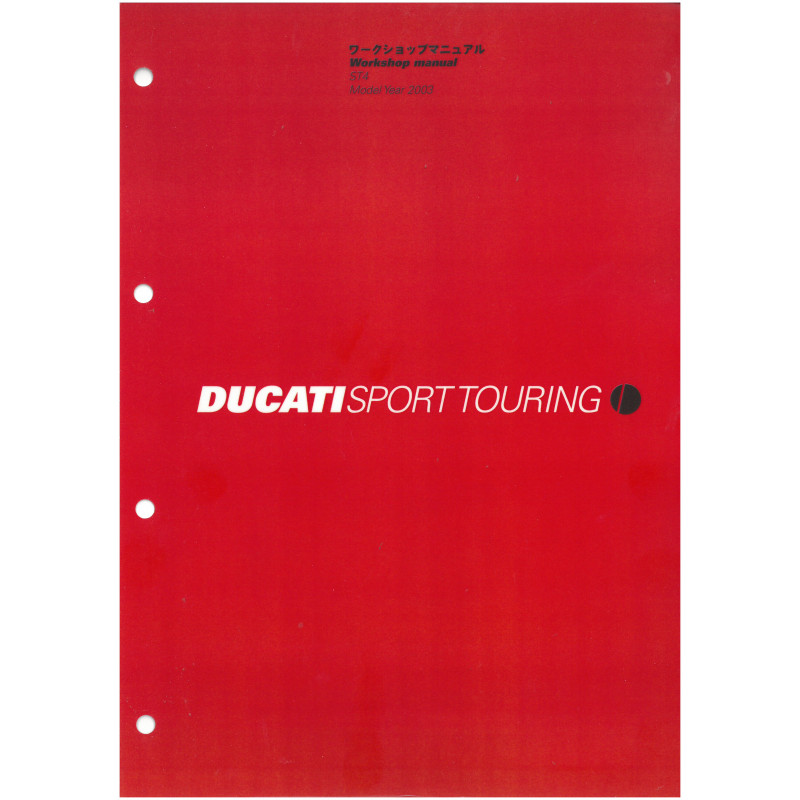 ST4 2003 - Manuel Atelier Ducati Anglais