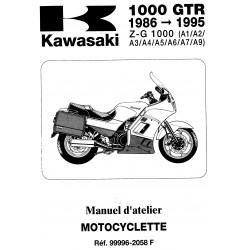 1000GTR - Concours 86-95 - Manuel cles USB KAWASAKI Fr
