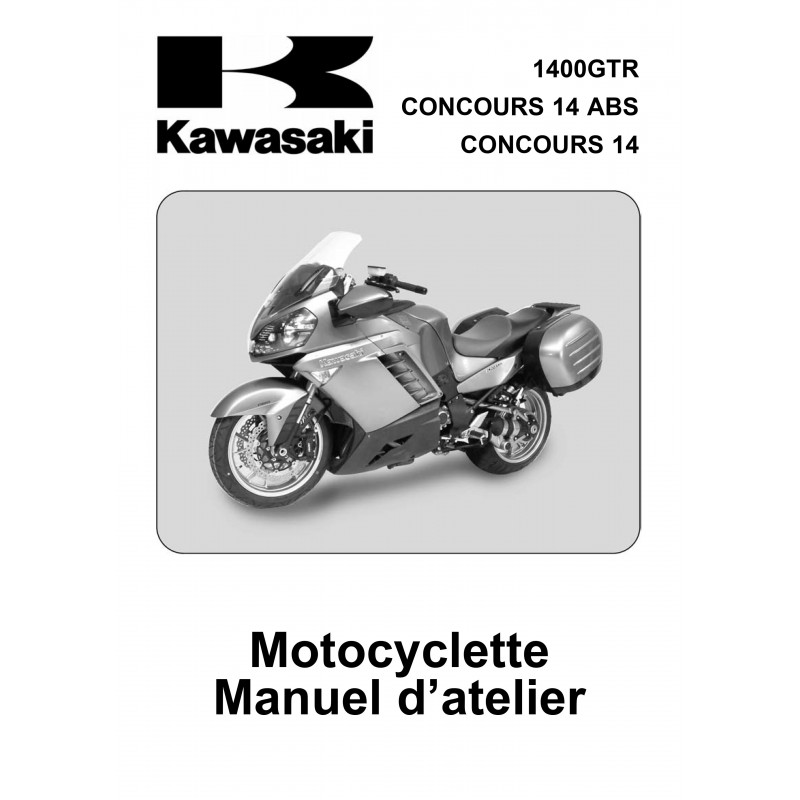 1400GTR - Concours 08-09 - Manuel cles USB KAWASAKI Fr