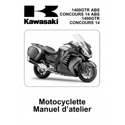 1400GTR - Concours 10-14 - Manuel cles USB KAWASAKI Fr