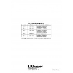 1400GTR - Concours 10-14 - Manuel cles USB KAWASAKI Fr