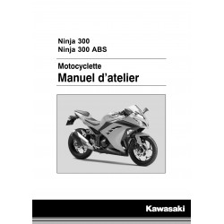 Ninja 300 13-16 - Manuel cles USB KAWASAKI Fr