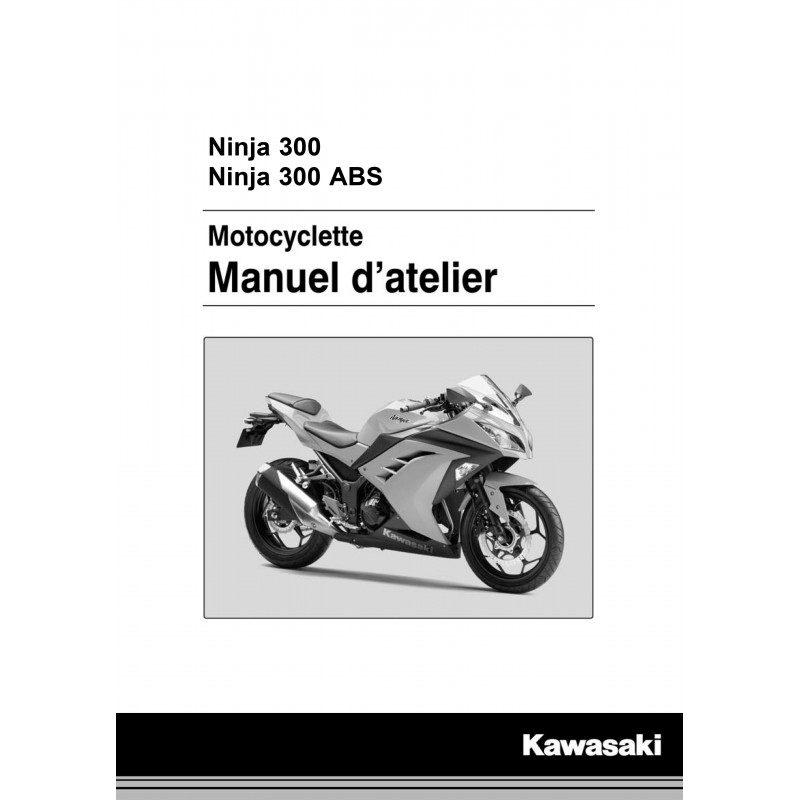 Ninja 300 13-16 - Manuel cles USB KAWASAKI Fr