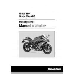 Ninja 650 17-18 - Manuel cles USB KAWASAKI Fr