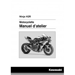 Ninja 1000 H2R 15-16 - Manuel cles USB KAWASAKI Fr