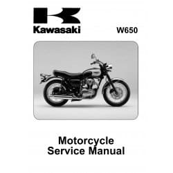 W650 99-06 - Manuel cles USB KAWASAKI Anglais