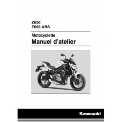 Z650 17-19 - Manuel cles USB KAWASAKI Fr