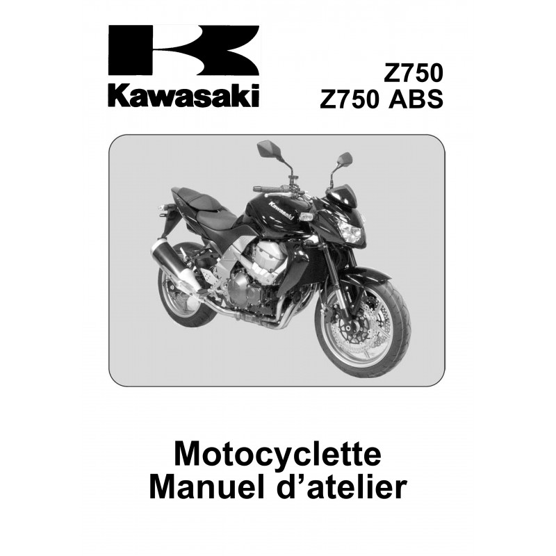 Z750 07-12 - Manuel cles USB KAWASAKI Fr