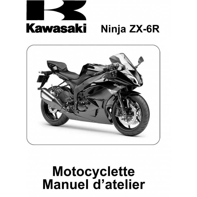 Ninja ZX-6R 09 - Manuel cles USB KAWASAKI Fr