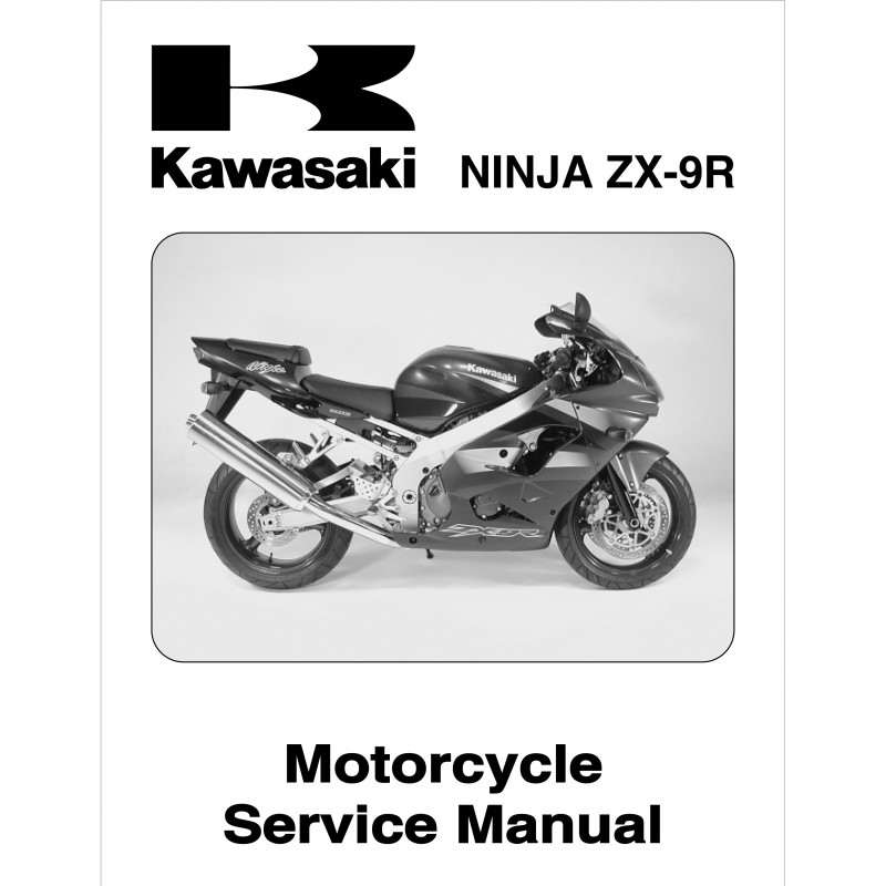 NINJA ZX-9R 02 - Manuel cles USB KAWASAKI Anglais